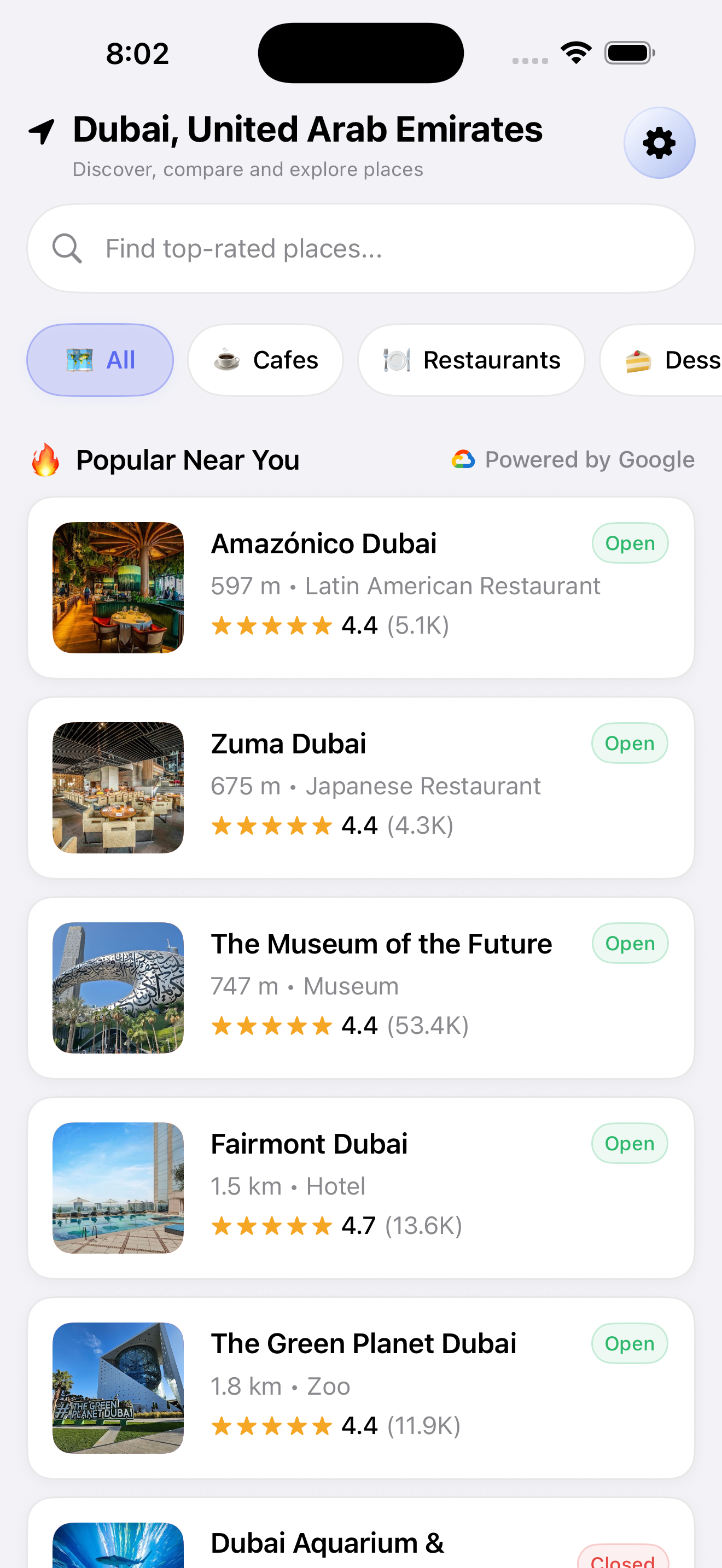 Placevu app preview